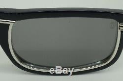 Authentic Cartier Sunglasses Vertigo 54 25 135 Navy Frame Silver Rim Louis WG V2