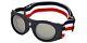 Authentic Moncler Sunglasses Ml 0051-92c Blue/silver Ski Goggles 55mm New