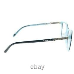 Authentic Tiffany & Co. TF 2116B 8193 Black Tiffany Blue Eyeglasses 53mm