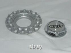 Axis Klassic Mesh Silver Wheel Rim Center Cap Threaded Thread On 6-3/4 Dia