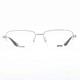 Bmw Bw5045-h 016 Silver Titanium Semi Rim Optical Eyeglasses Frame 57-17-145