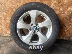 BMW X3 X4 F25 F26 OEM 11-17 ALUMINUM ALLOY 5 SPOKE WHEEL RIM TIRE 17x8