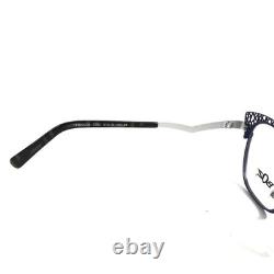 BOZ Eyeglasses Frames FRISSON 7082 Purple Pink Silver Cat Eye 51-18-140