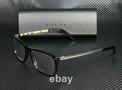 BURBERRY BE2282 3001 Black Rectangle Men's 55 mm Eyeglasses