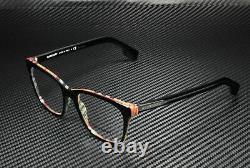 BURBERRY BE2284 3764 Top Black Vintage Check Demo Lens 53 mm Women's Eyeglasses