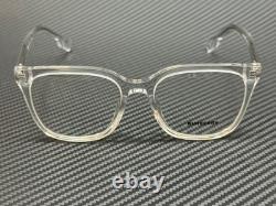 BURBERRY BE2361D 3024 Transparent Silver Men's 53 mm Eyeglasses