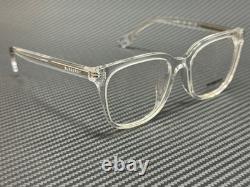 BURBERRY BE2361D 3024 Transparent Silver Men's 53 mm Eyeglasses