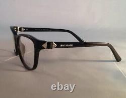 BVLGARI EYEGLASSES Frame 4101B Black Women 54-17-135. ITALY