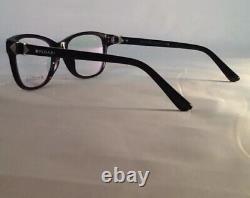 BVLGARI EYEGLASSES Frame 4101B Black Women 54-17-135. ITALY