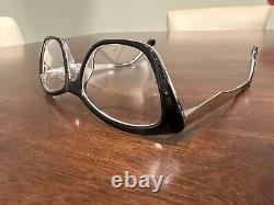 Balenciaga BA5040 003 Black/Crystal Cat Eye 53-17-140mm Full Rim Eyeglasses