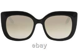 Barton Perreira Women's Olina Black Fashion Square Sunglasses 54mm