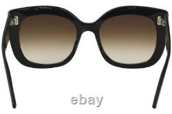 Barton Perreira Women's Olina Black Fashion Square Sunglasses 54mm