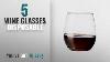 Best Wine Glasses Disposable 2018 Tossware 14oz Vino Recyclable Wine Plastic Cup Set Of 12
