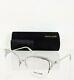 Brand New Authentic Roberto Cavalli Eyeglasses Forte 5054 016 53mm Silver Frame