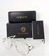 Brand New Authentic Versace Eyeglasses Mod. 1269 1000 57mm Silver 1269 Frame