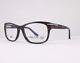 Brand New Tag Heuer Full Rim Men's Rx-able Eyeglasses 0534 003 Black With Stripes