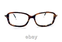 Brighton Glasses RectangularBrown Tortoise Silver Blue Moon A20021 55 16 140