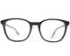 Brioni Eyeglasses Frames Br0033o 001 Black Silver Square Full Rim 52-20-145