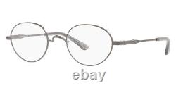 Brooks Brothers 0BB1091 Eyeglasses Men Silver Oval 50mm New 100% Authentic