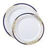 Bulk, Dinner Wedding Party Disposable Plastic Plates 7''- 10'' & Silverware