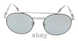 Burberry 0BE3109 12956G53 Gunmetal Full rim Aviator Sunglasses