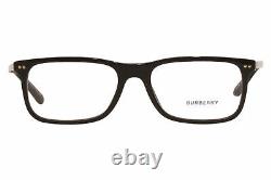 Burberry B-2282 3001 Eyeglasses Men's Black Full Rim Optical Frame 55mm