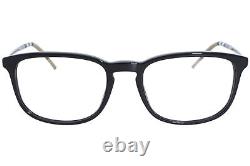 Burberry B2283 3001 Eyeglasses Men's Black/Silver Full Rim Optical Frame 57mm