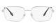 Burberry Be1356 Eyeglasses Men Silver Geometric 55mm New 100% Authentic