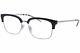 Burberry Be2273 3001 Eyeglasses Men's Black/silver Full Rim Optical Frame 54mm