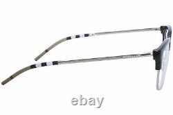 Burberry BE2273 3001 Eyeglasses Men's Black/Silver Full Rim Optical Frame 54mm