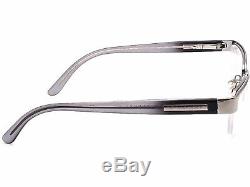 Burberry Eyeglasses B 1156 1003 Silver/Gray Half Rim Frame Italy 5217 140