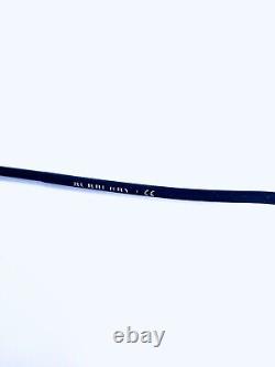 Burberry Eyeglasses Full Rim Rectangular Black Metal B1268 1007 52 17 135