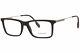 Burberry Harrington B-2339 3001 Eyeglasses Men's Black/silver Full Rim 55mm
