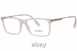 Burberry Harrington B-2339 3024 Eyeglasses Men's Transparent/Silver 55mm