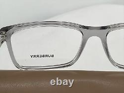 Burberry Harrington B-2339 3028 Eyeglasses Frame Men's Grey/Silver Full Rim 55mm