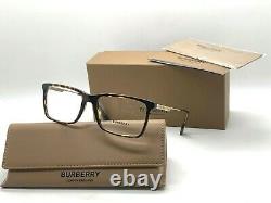 Burberry New Eyeglasses B 2339 3002 DARK HAVANA FRAME 55-17-145MM NIB ITALY
