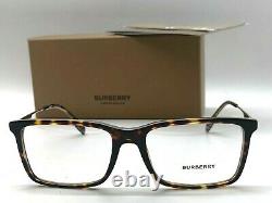 Burberry New Eyeglasses B 2339 3002 DARK HAVANA FRAME 55-17-145MM NIB ITALY