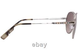 Burberry Tara B-3122 1005/13 Sunglasses Women's Silver/Beige/Brown Gradient 59mm