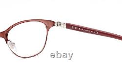 Bvlgari 2167B 2001 Eyeglasses Glasses Red Burgundy with Swarovski Crystals 53mm