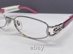 Bvlgari Eyeglasses Frames Woman Silver Red Rectangular 2070 Full Rim