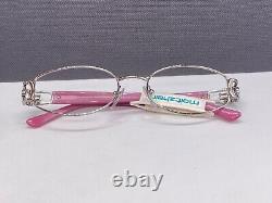 Bvlgari Eyeglasses Frames Woman Silver Red Rectangular 2070 Full Rim