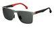 Carrera 8026/s Squared Full Rim Man Sunglasses Smtdkruth Uv400 With Case & Cloth