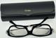 Cartier Ct0067oa 002 140 Black Silver Panthere Eyeglasses Frames France E33