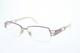 Cazal 1002 Col 814 52/16-125 Mm Womens Half Rim Crystals Silver Frames Only