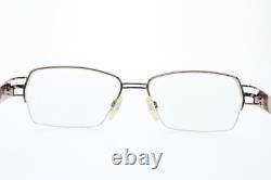 CAZAL 1002 Col 814 52/16-125 mm Womens Half Rim Crystals Silver Frames Only