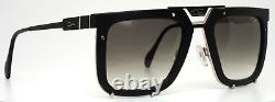 CAZAL 648 002 Black Silver Mens Square Full Rim Sunglasses 56-25-145 B46