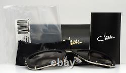 CAZAL 648 002 Black Silver Mens Square Full Rim Sunglasses 56-25-145 B46