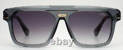 CAZAL 8040 003 Grey Silver Unisex Square Full Rim Sunglasses 59-16-145 B46