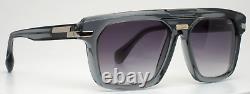 CAZAL 8040 003 Grey Silver Unisex Square Full Rim Sunglasses 59-16-145 B46