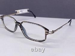 CAZAL Eyeglasses Frames men Green Braun Silver Rectangular Full Rim 6001 Germany